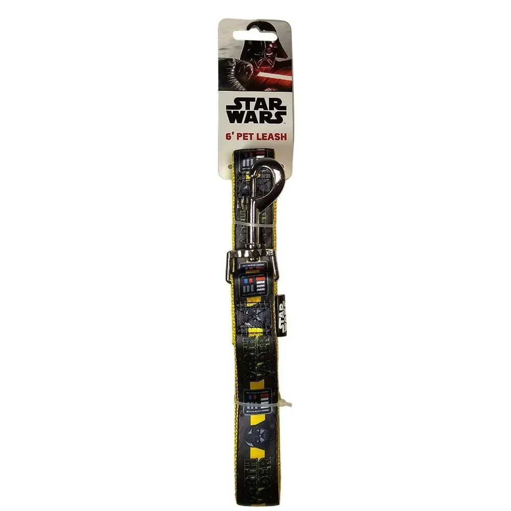 Star Wars Darth Vader 6' Pet Leash NEW Disney Dog Walking